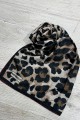 Dijital Soft Leopar Eşarp 01BR